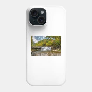 Taughannock Creek Tompkins County New York Phone Case