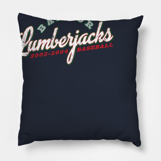 Bangor Lumberjacks Pillow by MindsparkCreative