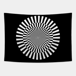 Hypno Op Art Tapestry