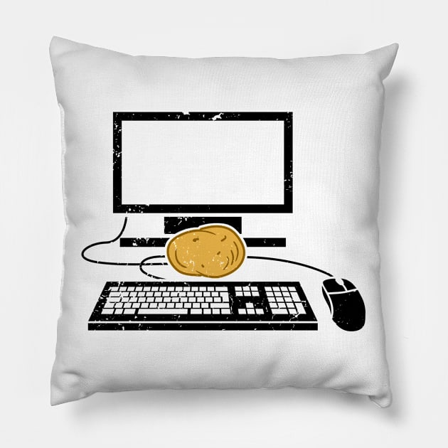 Tater PC - inverted Pillow by CCDesign