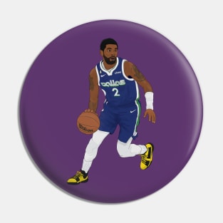 Kyrie Irving digital illustration Pin