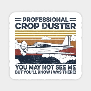 Professional Crop Duster Magnet