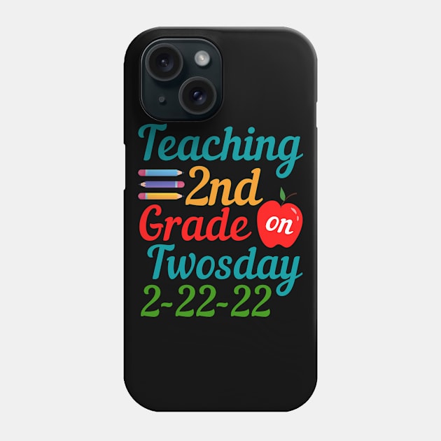 Teaching 2nd Grade on Twosday Phone Case by MalibuSun