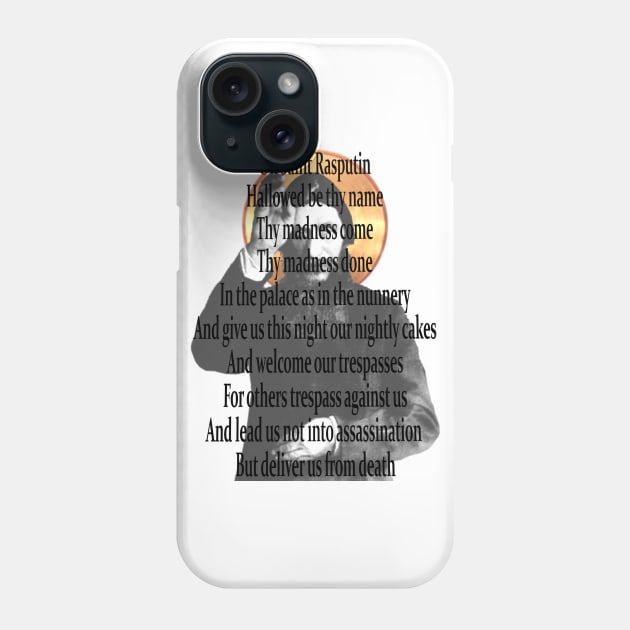 Rasputin's Prayer Phone Case by asimplefool