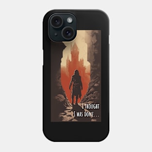 UNHOLY BEGINNING - DARK FANTASY STYLE SHIRT Phone Case