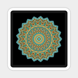 Dreamtile Kaleidoscope Pattern (Seamless) 12 Magnet