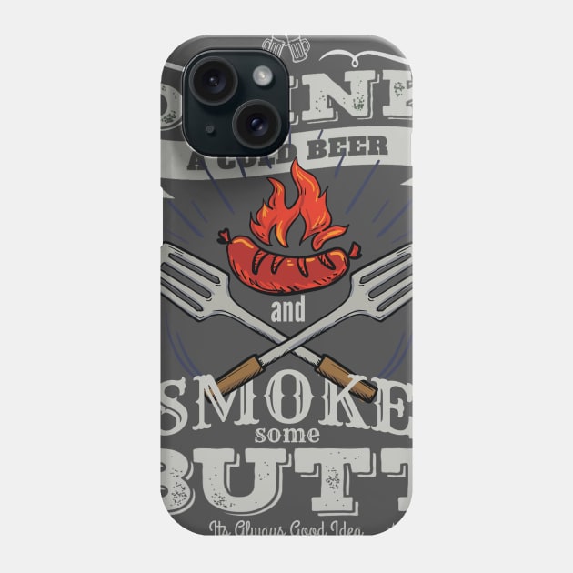 bbq and beer Phone Case by thishits