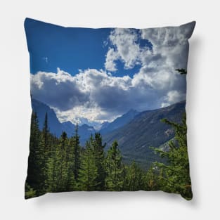 How Far Can Eye See Jasper National Park Rockies V1 Pillow