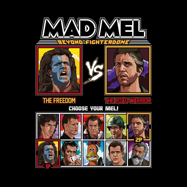 Mad Mel Gibson Beyond Fighterdome by RetroReview