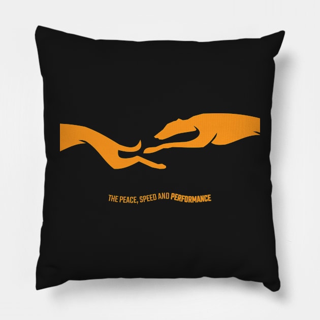 SIGHTHOUND/GREYHOUND LOVERS Pillow by islandb