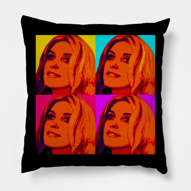 sharon tate Pillow by oryan80