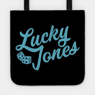 Lucky Jones Blue Dice Tote