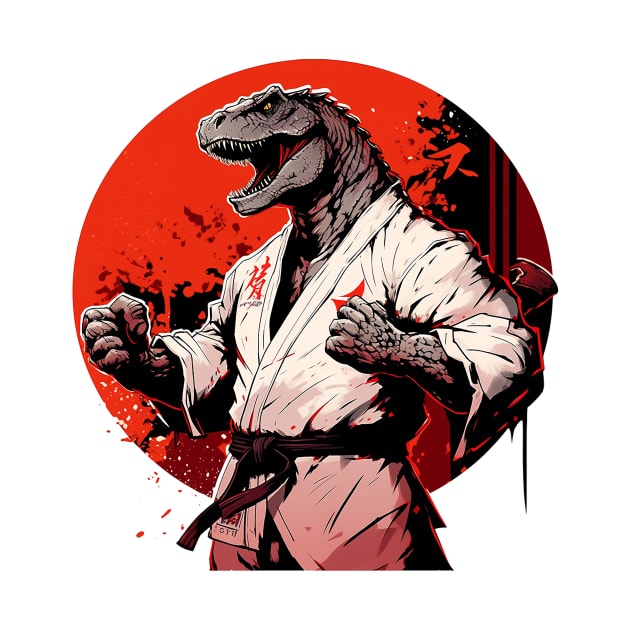 karate dino by lets find pirate