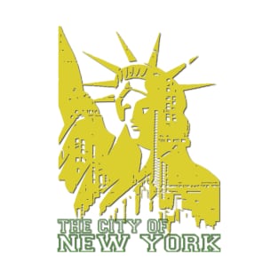 The City Of New York art T-Shirt