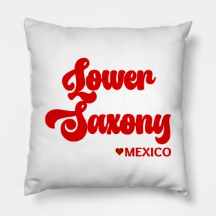 Lower Saxony: I love Germany  Deutschland Pillow