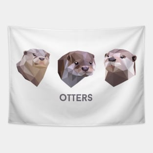 Otters of Asia Tapestry