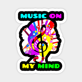 Music On My Mind Magnet