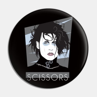 Nagel Scissorhands Pin