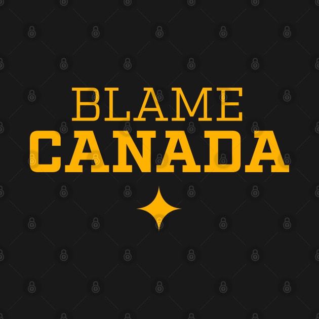 Blame Canada by Pictopun