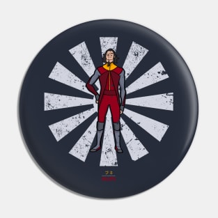 Bumi Retro Japanese Avatar Pin