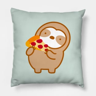 Cute Pepperoni Pizza Sloth Pillow