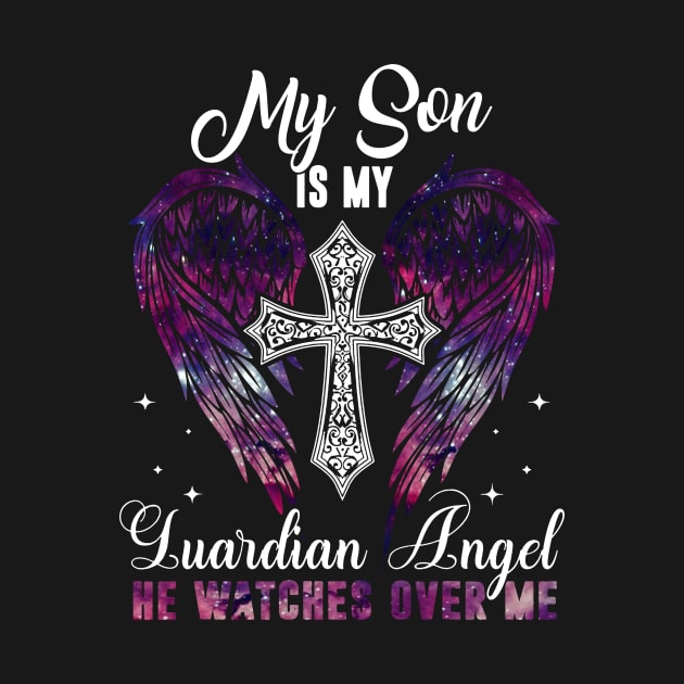 Son Is Guardian Angel He Watches Over Me by Buleskulls 