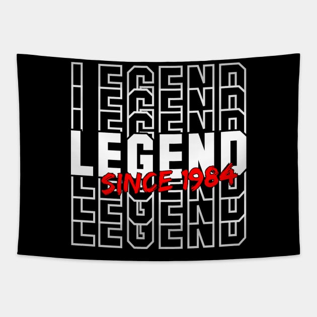 Legend Since 1984 Tapestry by Geoji 