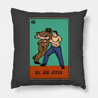 Vintage Jiu Jitsu Loteria Pillow