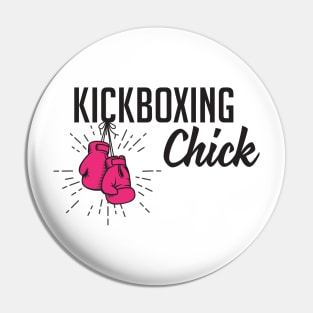 Kickboxing chick Pin