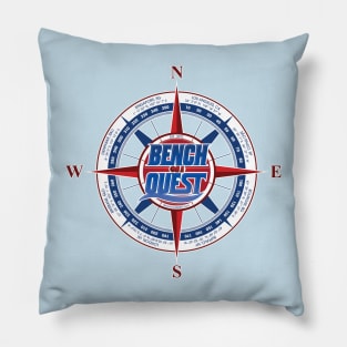 City Compass: Bench On a QUEST Movement Pillow