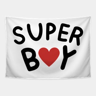 Super boy - boys valentines day - funny Tapestry