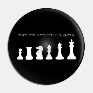 Chess Slogan - Mate the King 1 Pin