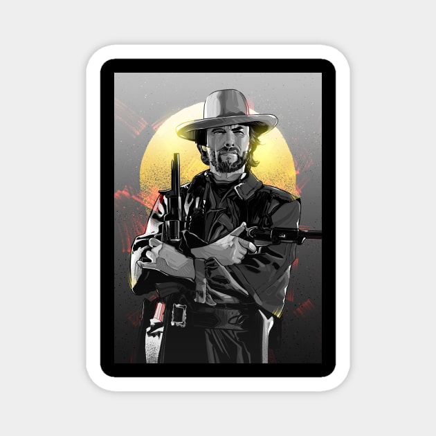 Josey Wales Magnet by nabakumov