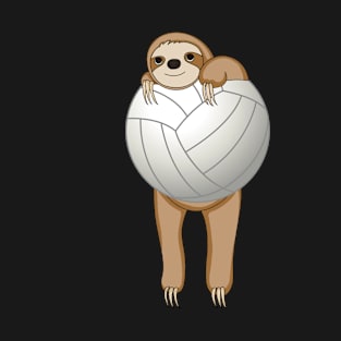 Relaxed Sloth Volleyball T-Shirt