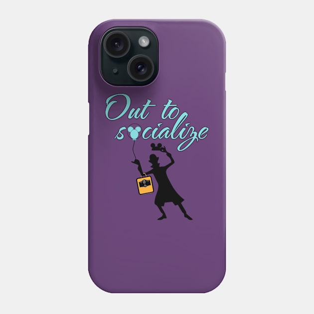 Hitchhiking Ghost Phone Case by MeanestMommy