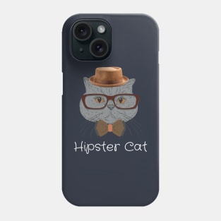 Hipster Cat Phone Case