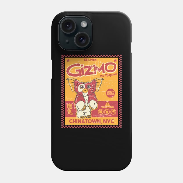 Gizmo the Mogwai Phone Case by SuperEdu