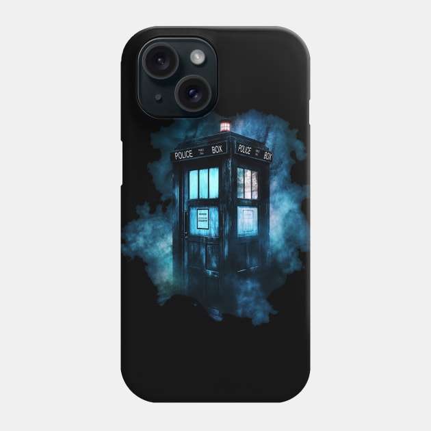 dr who Phone Case by a cat cooking