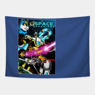 The Space Safarians Team Action Tapestry