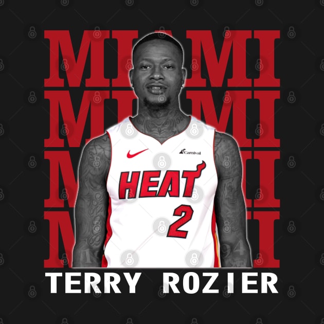 Miami Heat Terry Rozier by Thejockandnerd