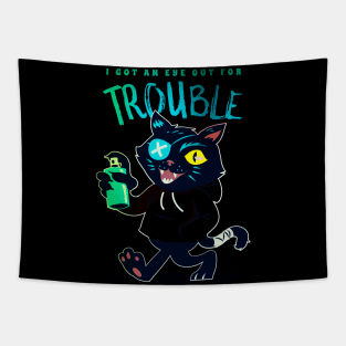 I Got An Eye For Trouble Tapestry