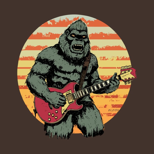 Sasquatch rock on " bigfoot" by SecuraArt