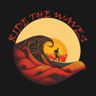 Ride the Waves - Yolo T-Shirt