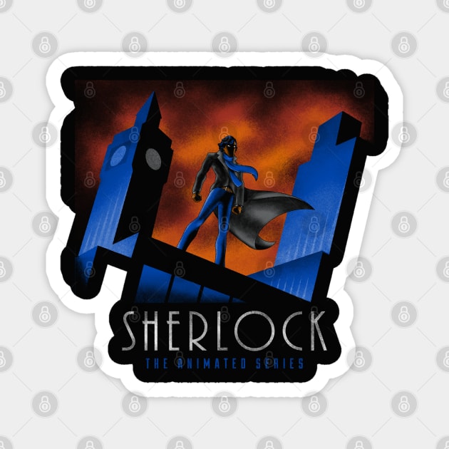 Sherlock: The Animated Series Magnet by harebrained