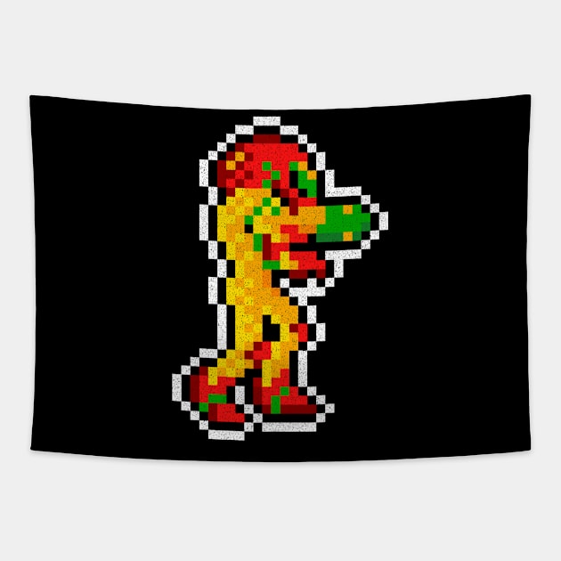 Bounty Pixel - Vintage Tapestry by RetroPixelWorld