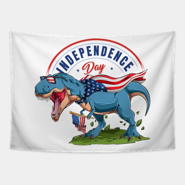 amerisaurus independence scnd Tapestry by aldistar