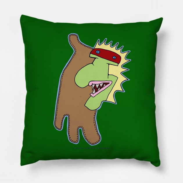 Glove Guy Pillow by spiralsaint