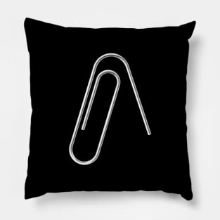 Paperclip reset funny Helpdesk - Tech Support Computer Nerd Pillow