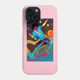 Retro Funky Man Dancing Phone Case