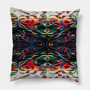 Estructurada horizontal tridimensional Pillow